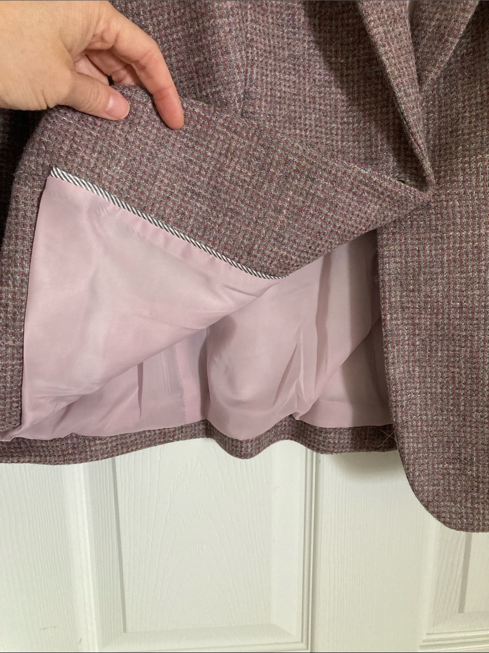 JCrew Parke blazer in English birdseye twill-wool - Picture 4 of 7